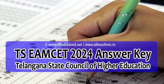 Telangana EAMCET Answer Key 2024