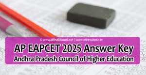 Andhra Pradesh EAPCET Solution Key 2025